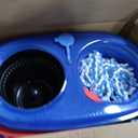 O-Cedar RinseClean Spin Mop & Bucket System + 2 Extra Mop Heads | Clean with Water | Removes 99% of Bacteria