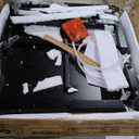 Washer and Dryer Pedestal with Pullout-Shelf - 28" W, 10" H, Black Steel Universal Fit with Major Brands | Laundry Pedestal with Drain Pan & Hose | Washer Stand for Back Pain Relief, 800 lbs Capacity