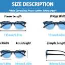Blue Light Blocking Reading Glasses Women Round Readers Cute Cheaters for Small Head&Face Black/Clear/Tortoiseshell