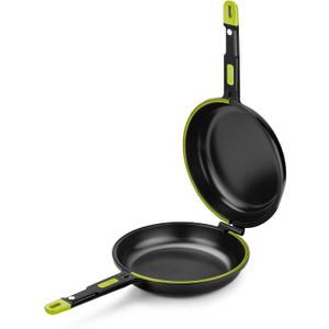 BRA COOKWARE Foodie Nonstick 2in1 Pan | 9.5 In Frittata & Omelet Dual Pan