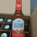 Citrus House Organic Sparkling Juice, Blood Orange, Modern Italian Soda, No Added Sugar, No Preservatives, 9.3 Fl Oz Glass Bottle (Pack of 12), Best Before 02/28/2026