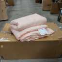 CozyLux Comforter, Queen Size (88×88 inch.), Pink color