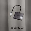 USB C to Dual HDMI Adapter 4K@30Hz, KOZYC USB C Hub Multiport Adapter with 2xHDMI, USB 3.0, 100W PD, Support USB C to HDMI Splitter Extended Display for MacBook Pro (MST is not Supported on MacOS)