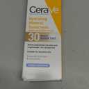 CeraVe Hydrating Mineral Sunscreen SPF 30 with Sheer Tint, Tinted Mineral Sunscreen with Zinc Oxide & Titanium Dioxide, Blends Seamlessly For Healthy Glow, Medium, 1.7 Fluid Ounce