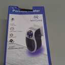 Mini Plug in Heater, Portable Wall Space Heater with Remote, Small Wall Outlet Heating with Adjustable Thermostat and 12H Timer, LED Display for Home Office Bathroom Indoor Use (Ivory)