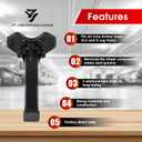 8629 Wheel Bearing Hub Removal Tool Kit Universal Replace for ATD Tools, Remove All Axle Bolt Hubs - 5, 6 & 8 Lug Hubs Buster Puller
