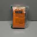 KEYYOOMY Small Orange Paper Bags Orange Party Goodie Bags Party Favor Bag Paper Lunch Bag (100 CT, 4.7x2.4x8.7 In)