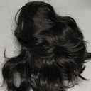 Short Wavy Black Bob Wig for Women Synthetic Heat Resistant Side Part Halloween Cosplay Wig