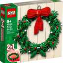 LEGO Iconic Christmas 2-in-1 Wreath with Big Red Bow and Advent 40426
