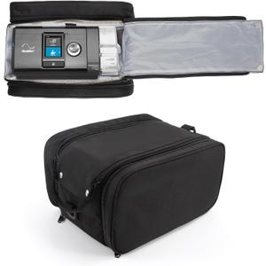 Travel Bag Compatible with ResMed AirSense 11, AirSense 10, AirSense 10 elite, AirStart 10, Philips Dreamstation, 3B Medical Luna G3 Machine Equipment Supplies Travel Size Carrying Case 12.6"x9"x8.66"