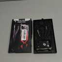 Case for iPhone 17 Pro Max, Military Grade Heavy Duty Cover with Screen Protector, 360° Full Protection Hybrid Metal Bumper with Built-in Silicone Shockproof, Shock-Absorbent(Black)