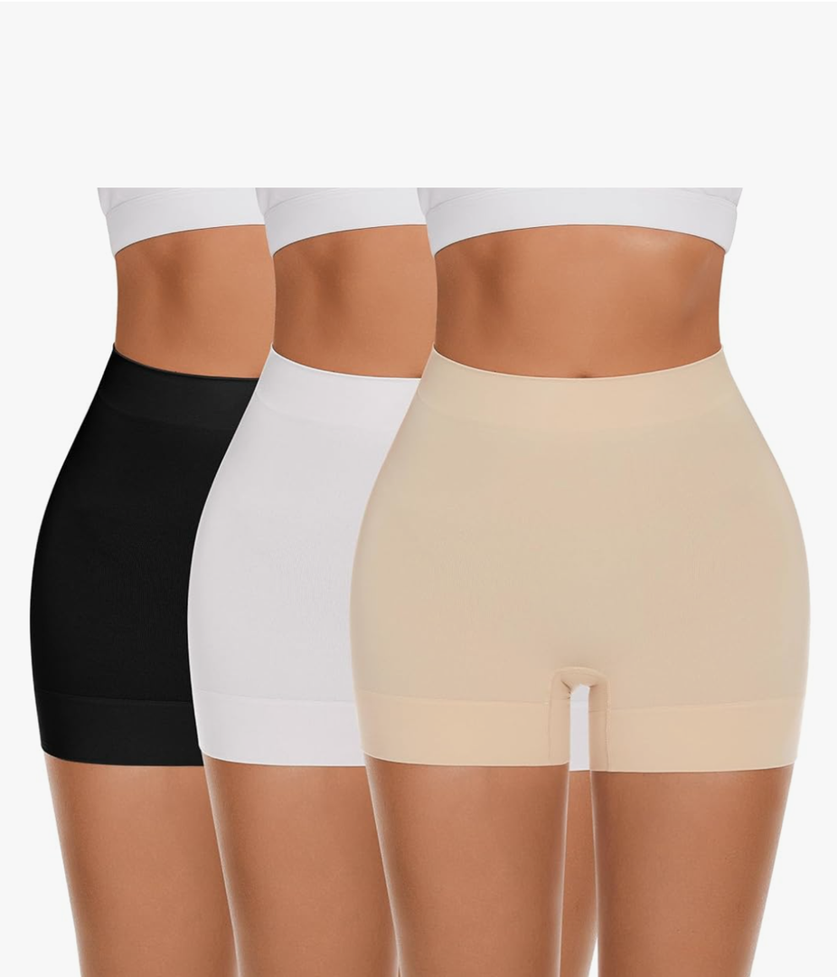 Slip Shorts for Women Under Dress,Boyshorts Panties Anti Chafing Shorts Smooth Shapewear Shorts. 2XL