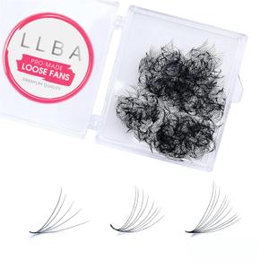 LLBA Promade Fans | Handmade Volume Eyelashes | Multi Selections From 3D To 16D | C CC D DD L M Curl | Thickness 0.03 ~ 0.1 mm | 8 - 20mm Length | Long Lasting | Easy Application (5D-0.07 D 12 mm)