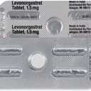 Option 2 Emergency Contraceptive, 1.5 mg Levonorgestrel Tablet, Morning After Pill for Women, Compare to Plan B One-Step, 1 Count