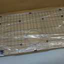 Stainless Steel Sink Grid and Protectors for Bottom of Kitchen Sink, 26" x 14" with Rear Drain for Single Sink Bowl (26" X 14 1/16")