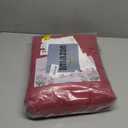 VACVELT 5 Piece Pinch Pleated Duvet Cover King Size Set, Burgundy Pintuck Duvet Cover with Zipper & 8 Ties, Shabby Chic Microfiber Duvet Cover + 2 Pillow Shams + 2 Pillowcases, No Comforter