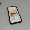 Miracase Magnetic for iPhone 15 Plus Case 6.7'',only for 15 Plus Phone Case Cover with Built-in 9H Tempered Glass Screen Protector,not for Pro/Pro Max,Magnetic Black