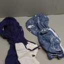 ZIGJOY Sleep Sack Swaddle 1.0 Tog Baby Wearable Blanket 100% Cotton Baby Swaddle Blanket for Newborns 0-6 Months Space&Blue