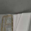 3 Tier Serving Tray for Party, 14"x7" Tiered Serving Platters with Steel Display Stand for Sevring Food,Cookies,Veggie, Dessert,Fruit, Gold