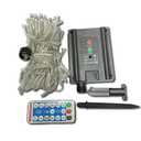 QAWACHH Solar Power 57 LED Lamp Human Motion Sensor Wall Lamp Outdoor Garden Pathway Walkway Lights Waterproof
 2 Pack