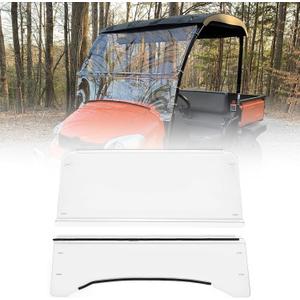 KUAFU Front Full Windshield Compatible with Kubota RTV 400/Kubota RTV 500/Kubota RTV 520