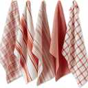 DII Assorted Woven, Kitchen Dishtowel Set, 18x28, Spice, 3 Piece