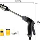 1PCS Waterblitz Pressure Washer, Water Blitz Pressure Washer, Waterblitz High Pressure Water Gun, Water Blitz Hose Nozzle, with 360 Rotating for Three Spray Modes