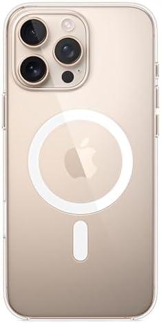 Apple iPhone 16 Pro Max Clear Case with MagSafe and Camera Control: Lightweight Phone Case, Wireless Charging Compatible, Smooth Glossy Finish