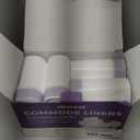 Commode Liners with Absorbent Pads for Bedside Commode, 100 Lavender Scented Commode Liners and Pads, Potty Bags for Portable Toilet, Potty Chair Liners, Commode Toilet  Camping Toilet Bags