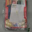 Lille Home 28oz Stainless Steel Leakproof 2-Compartment Bento Lunch Box/Portion Control Food Container with Lunch Bag and Cutlery Set, BPA Free (Blue)