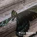 MitoVilla Rustic Daisy Shower Curtain Set with Hooks, Butterfly Plant Floral Fabric Cloth Shower Curtains for Chic Vintage Bathroom Decor, Farm Style, 72x72