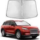 Autovir Windshield Sun Shade Fit for 2020-2024 2025 2026 Lincoln Corsair | Sunshade, Front Car Window Shades Sun Visor, Blocks UV Rays & Heat, Car Accessories