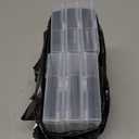 Clear Plastic Playing Card Boxes Snaps Closed Poker Gaming Playing Card Deck Cases Holder Plastic Storage Box Clear Trading Card Box Card Storage Organizer for Bank Business Card (18Pcs)