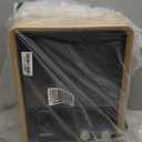 Shinic Electric Fireplace Heaters for Indoor Use,1500W Space Heater with Crackling Sound & 3D Realistic Flame, Safety Protection, Portable Fireplace Heater for Home Office Christmas Decoration, Oak (11.8" x 5.9" 14.6")