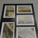 5x7 Picture Frame Collage Holds 5 Photos Made of High Definition Glass, Mat for Display 4x6 Picture Frame Collage Photo for Wall Decor Black (13.07x16.26 (4x6 or 5x7 opening))