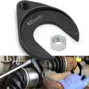 48mm Inner CV Axle Removal Tool with Nut - Front Wheel Drive Vehicles Axle Pulley Attachment For Slide Hammer with 5/8"-18 Threads - CV Joint Puller Fork Adapter Removing Tool Fix CV Joints