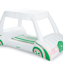 FUNBOY Giant Inflatable Luxury Golf Cart Pool Float, Two Cup Holders, Removable Fringe Shade, Float for Summer Pool Party and Entertainment