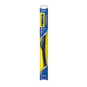 Rain-X 24'' Vision Wiper Blade, Standard Beam, All Weather Performance Curved Smooth Wipe (24)
