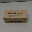 Kwikset Tylo Entry Door Knob with Lock and Key, Secure Keyed Handle Exterior Doorknob, Front Entrance and Bedroom, Satin Chrome, Pick Resistant SmartKey Rekey Security (1 Pack)