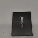 RUNBOX Wallet for Men Slim Rfid Leather 2 ID Window With Gift Box (Carbon Black)
