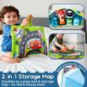 Big Cartoon Truck Car Toys for 1 Year Old Boy with Playmat/Storage Bag|Baby and Toddler Toys 12-18 Months & Age 1-2|1st Birthday Gift for Baby Toys 1 Year Old