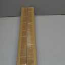 UNISHADES 100% Blackout Cordless Roman Shades for Indoor Windows & French Doors, 34 1/4" W 48" H - Blackout - Natural