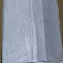 Real Relax 6' Picnic Table with 2 Benches, 3 Piece White Portable HDPE Folding Camping Table and Benches for Courtyard, Garden, Outdoor Leisure, Party