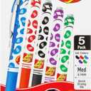 4 x Pentel EnerGel RTX Retractable Liquid Gel Pen, Jelly Belly Limited Edition, 0.7mm tip, Assorted colors, Pack of 5 pens, (BL77PF5M-JB)