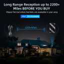 2026 TV Antenna Indoor Outdoor,Antenna for Smart TV for 2K/4K,Waterproof Design,2200+ Miles Range Reception Digital tv Antenna for Local Channels,36 Ft(Upgraded) Cable Clear Reception for 4K 1080p HD