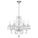 Crystal Chandelier Light Fixture, Modern K9 Crystal Chandelier Dining Room Light Fixture, Crystal Pendant Ceiling Light for Bedroom Modern Lighting Fixture for Living Room Kitchen Island Hallway