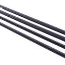 NewYall Outer Front Rear Left and Right Door Window Belt Weatherstrip Molding Trim Kit for Mazda 3 BK Seires 2004-2009