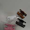 Elegant Butterfly Hair Clip, Pink Decorative Hair Accessory for Women, Large Claw Design (Style-B)