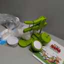 Button Making Machine, DIY Multi-Size Badge Punch Machine Press, Present Pin Badge Maker Kit, with 100 Sets of Button Making Supplies and a Circle Cutter,44mm