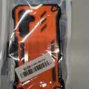 FNTCASE for Samsung Galaxy S25-FE Case: Military Grade Rugged Cell Phone Cover with Kickstand & Holster | Shockproof TPU Protection Bumper Matte Textured Design for Galaxy S25 FE Cases 6.7inch(Orange)